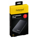 Intenso zunanji disk 2TB 2,5 Memory Case USB 3.0 - Črn