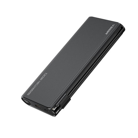 VEGER prenosna baterija TC130 25000 mAh, črna