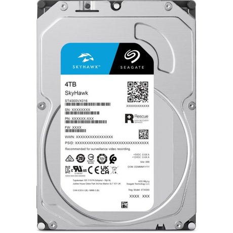 Seagate 4TB SkyHawk 3,5" SATA 6Gb/s 5900rpm 256MB HDD disk