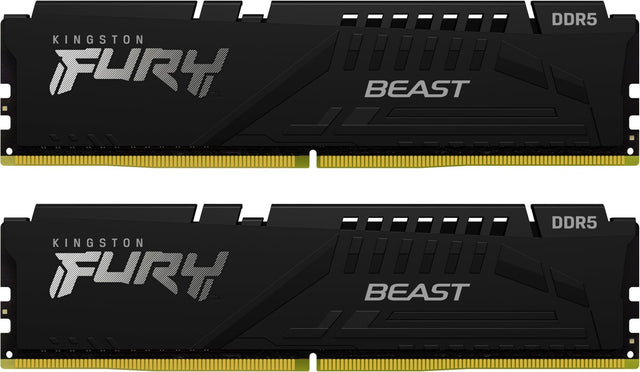 Kingston Fury Beast 64GB Kit (2x32GB) DDR5-5200 DIMM CL40, 1.25V