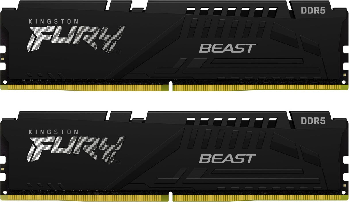 Kingston Fury Beast 64GB Kit (2x32GB) DDR5-5600 DIMM CL36 AMD EXPO, 1.25V