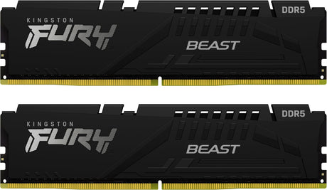 Kingston Fury Beast 64GB Kit (2x32GB) DDR5-5600 DIMM CL36 AMD EXPO, 1.25V