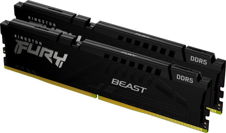 Kingston Fury Beast 64GB Kit (2x32GB) DDR5-5600 DIMM CL36 AMD EXPO, 1.25V