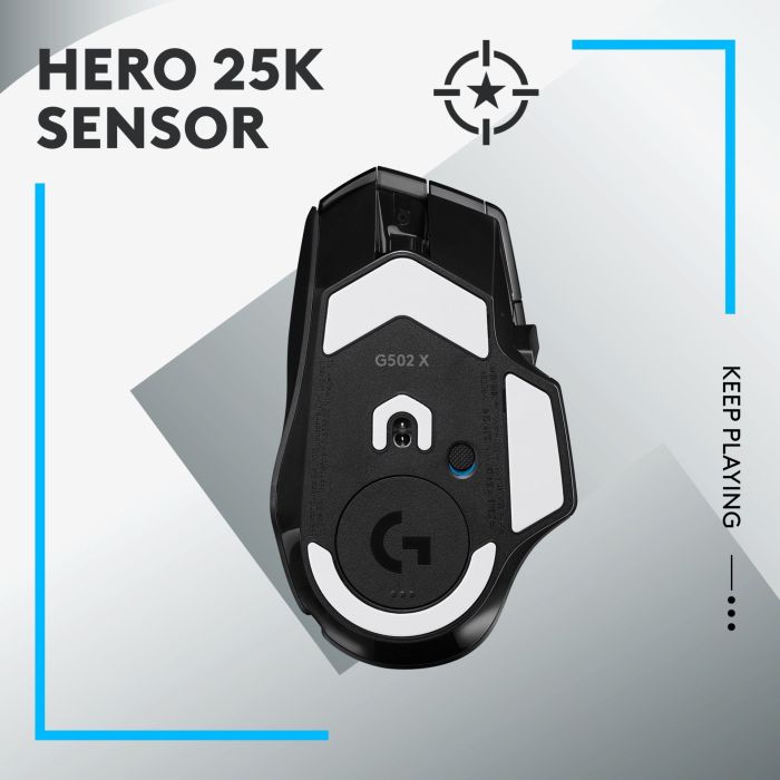 Logitech G502 X LIGHTSPEED brezžična gaming miška