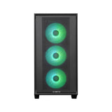 Chieftec HUNTER 3 USB-C ATX RGB ohišje, črno