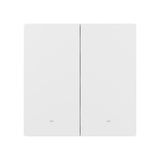 SONOFF pametno stensko stikalo Wi-Fi M5-2C-86, dvojno, bel