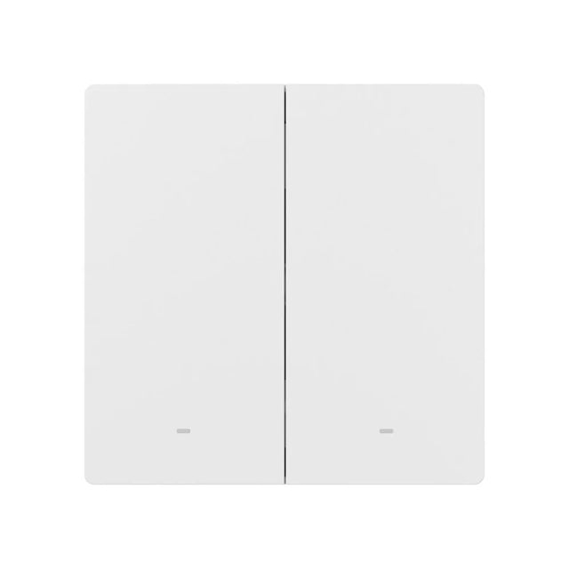 SONOFF pametno stensko stikalo Wi-Fi M5-2C-86, dvojno, bel