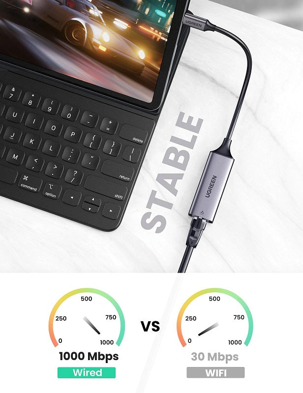 Ugreen USB-C 10/100/1000 mrežna kartica - box
