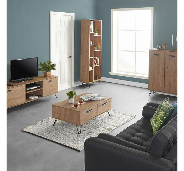 Vonhaus Capri manjša TV omarica, hrast