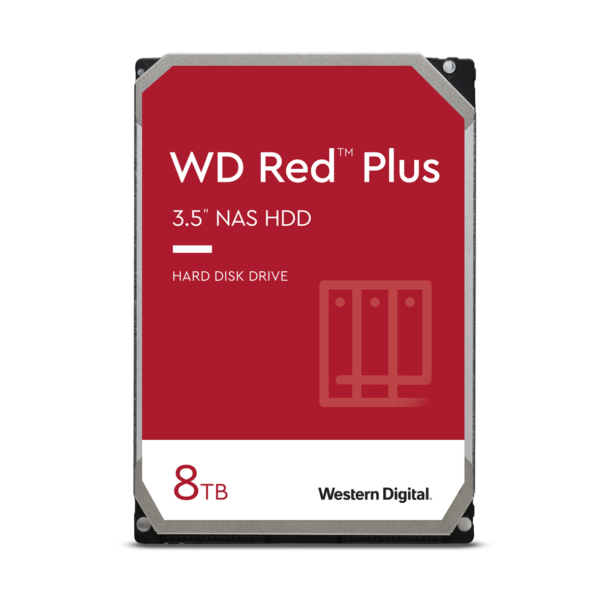 WD trdi disk 8TB SATA3, 6Gb/s, 5640obr, 256MB RED PLUS