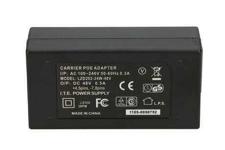 Extralink POE-48-24W adapter s priloženim AC kablom