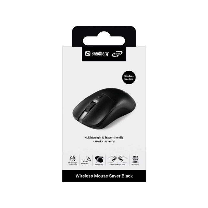 Sandberg Wireless Mouse Saver brezžična miška