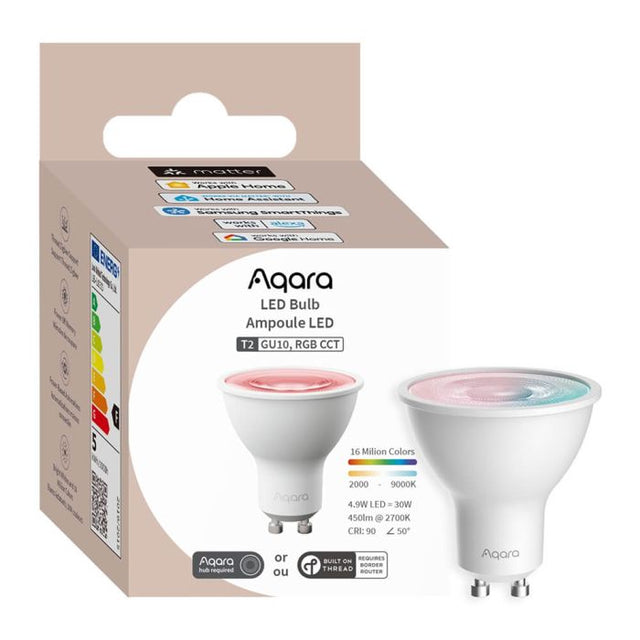 AQARA pametna LED žarnica T2, GU10 RGB CCT (LB-L03D)
