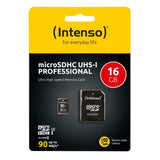 Intenso 16GB microSDXC UHS-I Class 10 Pro 90MB/s spominska kartica