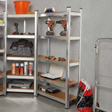 VonHaus 5-stopenjski galvaniziran regal 1.8m