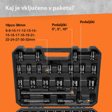 VonHaus komplet 40 kosov udarnih vtičnikov 3500318