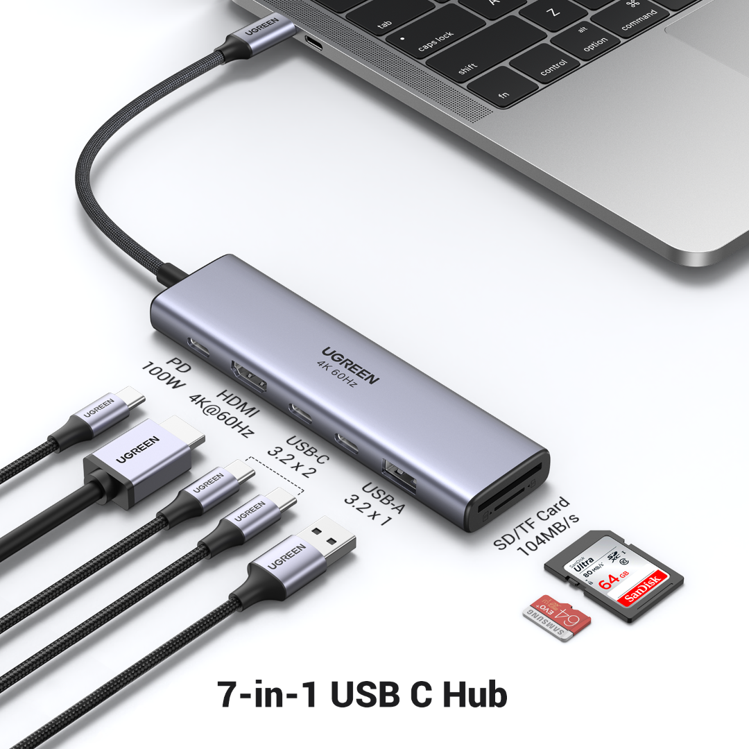 Ugreen 7 v 1 USB-C hub