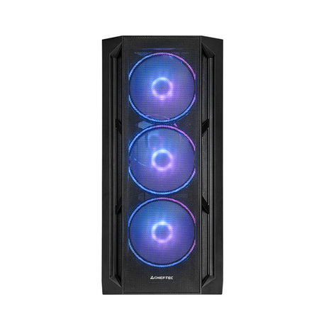 Chieftec APEX LUMO USB3.2 Gen2 E-ATX ohišje, črno