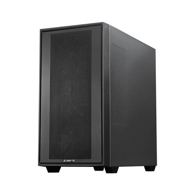 Chieftec Night Hunter USB-C ATX ohišje, črno