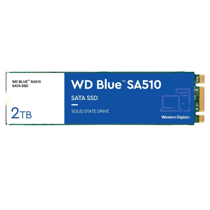 WD 2TB Blue SA510 M.2 2280 SATA 6Gb/s SSD disk