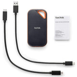 SanDisk 1TB Extreme PRO Portable SSD NVMe USB-C 3.2 robusten zunanji SSD disk