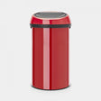 Brabantia koš na dotik rdeč 402487