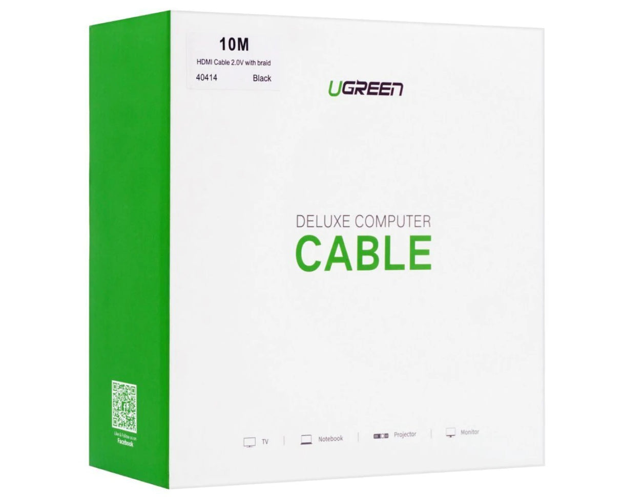 Ugreen HDMI M na M kabel v1.4 10m - box