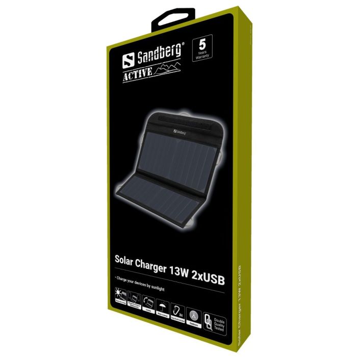 Sandberg Solar Charger 13W 2xUSB solarni polnilnik