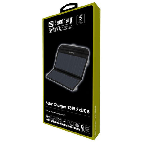 Sandberg Solar Charger 13W 2xUSB solarni polnilnik