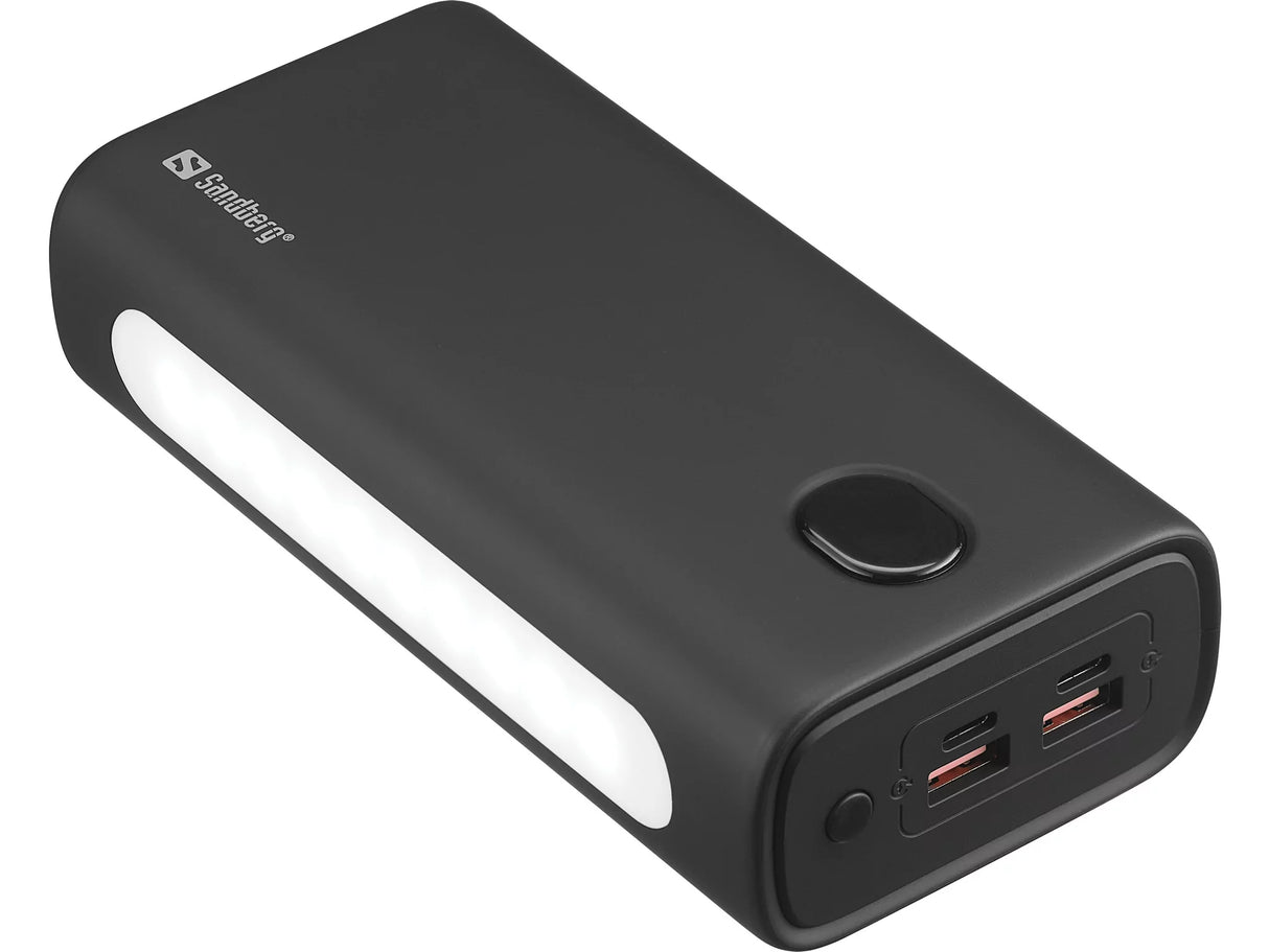 Sandberg Powerbank USB-C PowerDelivery 20W 30.000mAh prenosna polnilna baterija