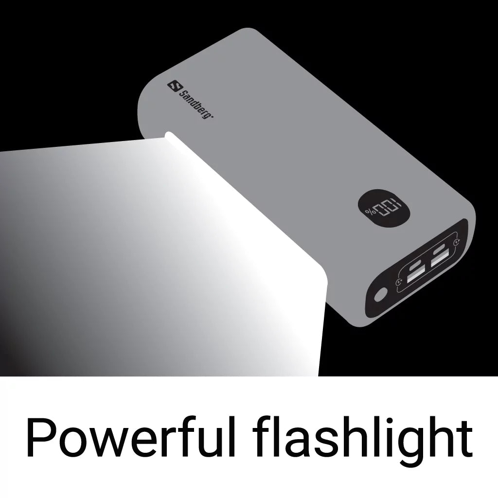 Sandberg Powerbank USB-C PowerDelivery 20W 30.000mAh prenosna polnilna baterija