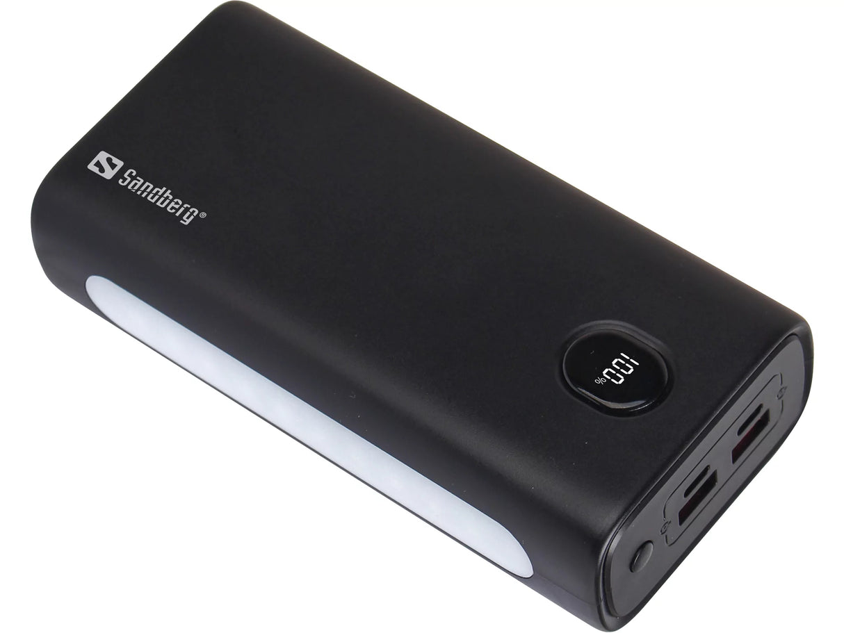 Sandberg Powerbank USB-C PowerDelivery 20W 30.000mAh prenosna polnilna baterija