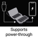 Sandberg Solar 6-Panel Powerbank 20000 mAh solarna prenosna baterija