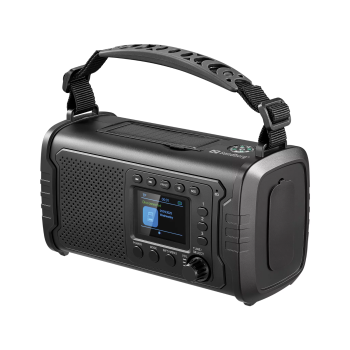 Sandberg Survivor DAB Radio All-in-1 20000 radijski sprejemnik za preživetje