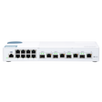QNAP 12 port stikalo 4x 10Gb, 8x 1Gb
