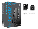 Logitech G502 X LIGHTSPEED brezžična gaming miška