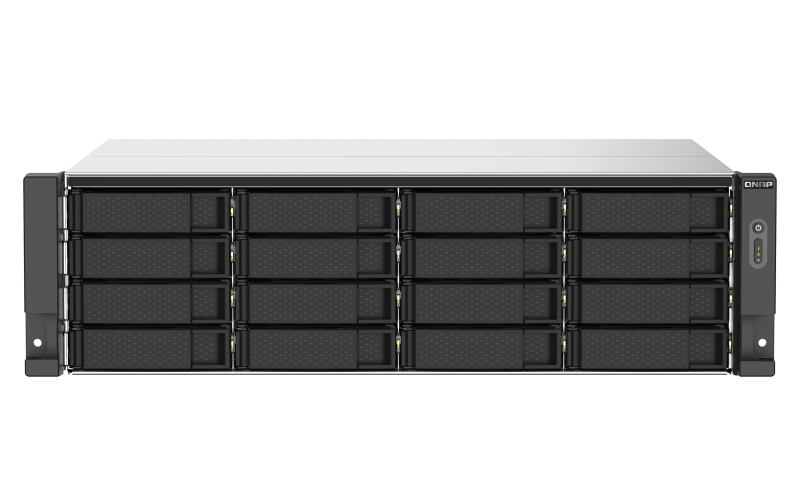 QNAP NAS strežnik za 16 diskov, 3U rack, 16GB rama, 2,5Gb mreža