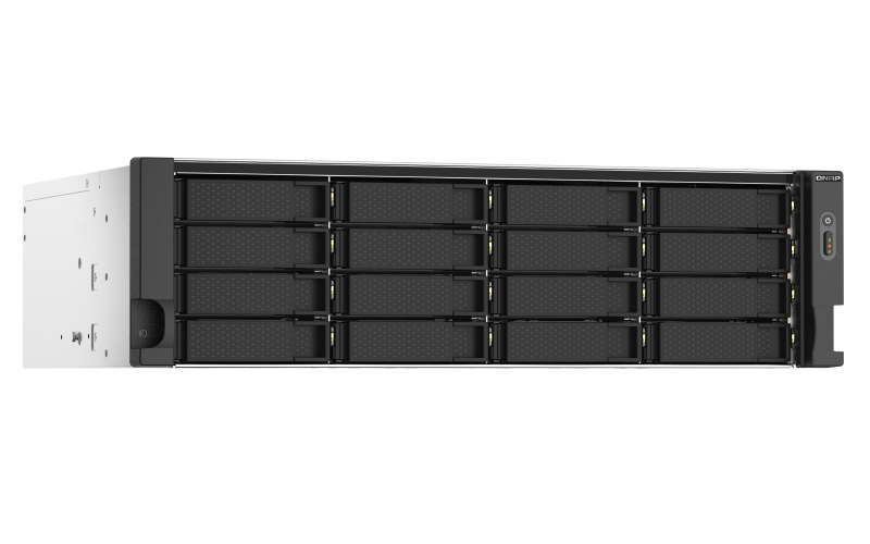 QNAP NAS strežnik za 16 diskov, 3U rack, 16GB rama, 2,5Gb mreža