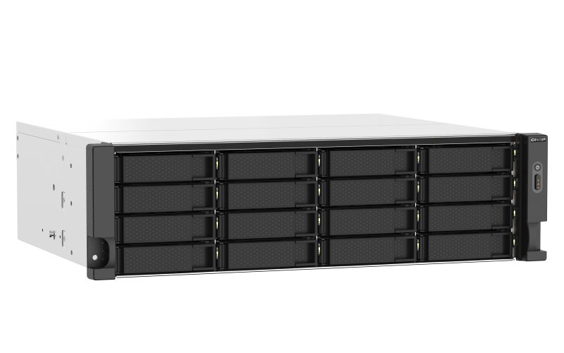 QNAP NAS strežnik za 16 diskov, 3U rack, 16GB rama, 2,5Gb mreža