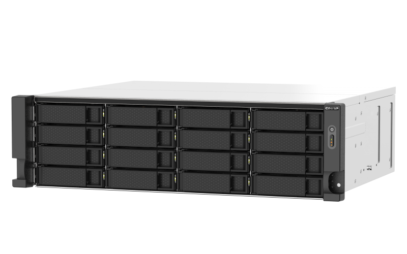 QNAP NAS strežnik za 16 diskov, 3U rack, 16GB rama, 2,5Gb mreža