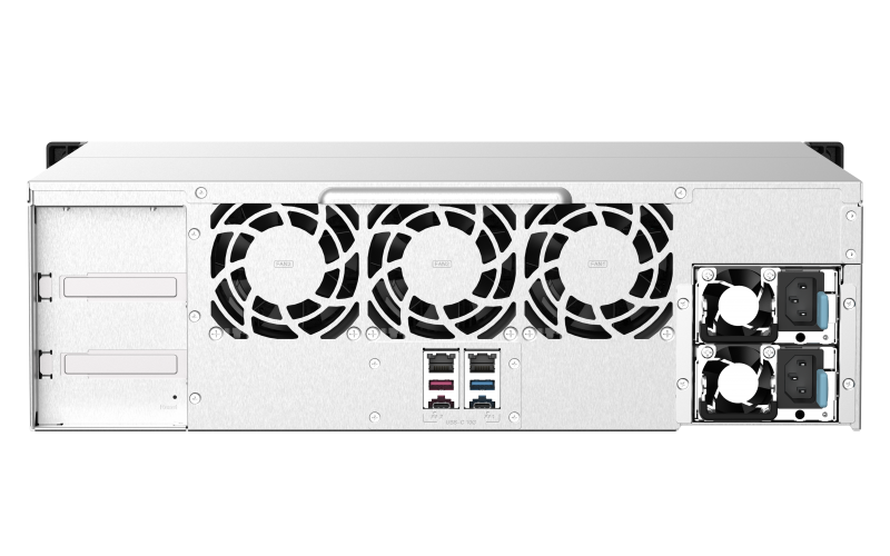 QNAP NAS strežnik za 16 diskov, 3U rack, 16GB rama, 2,5Gb mreža