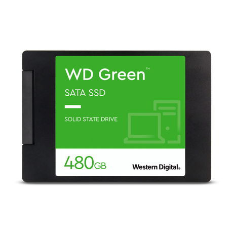 WD 480GB SSD GREEN 3D NAND 6,35(2,5") SATA3