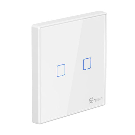 SONOFF brezžično pametno stensko stikalo 433MHz dvojno T2EU2C-RF