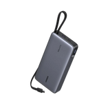 Ugreen 165W 25000mAh prenosna baterija z vgrajenim kablom