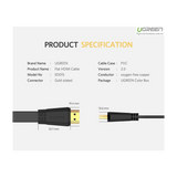 Ugreen HDMI 2.0 Flat kabel 1.5m - box