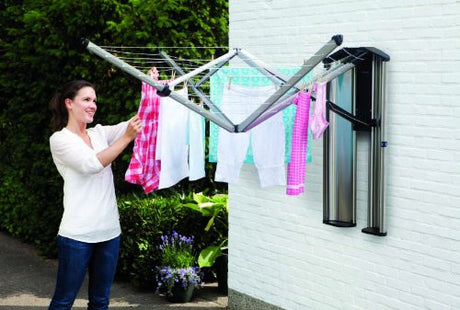 Brabantia stenski sušilnik WALLFIX za perilo, 24 m
