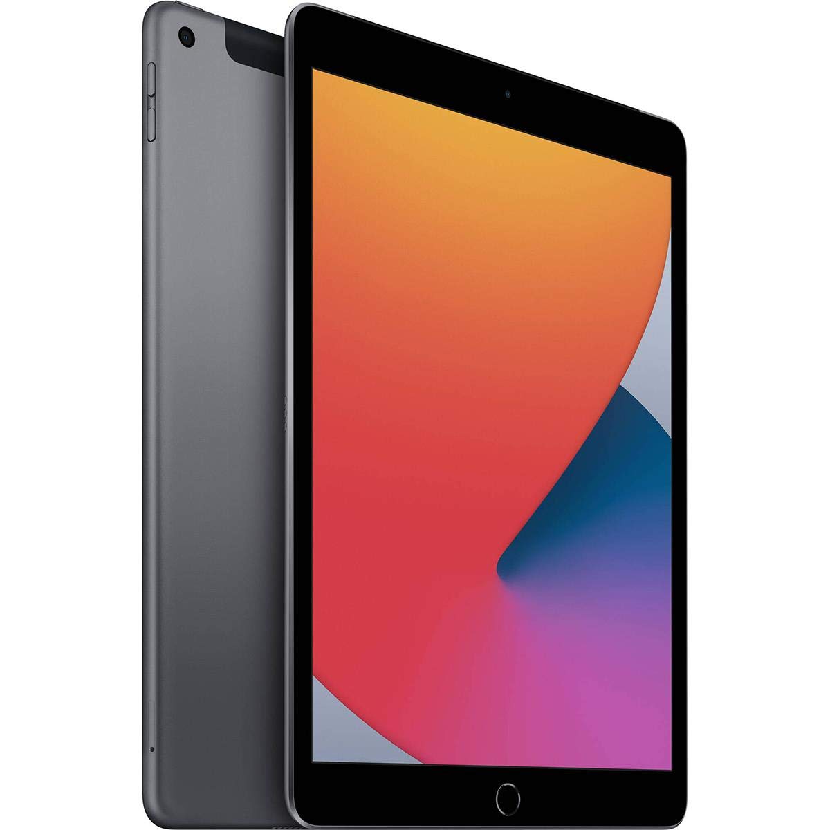 Obnovljen iPad 8 (128GB Wifi) 10.2", Razred B, Space Gray, Cellular