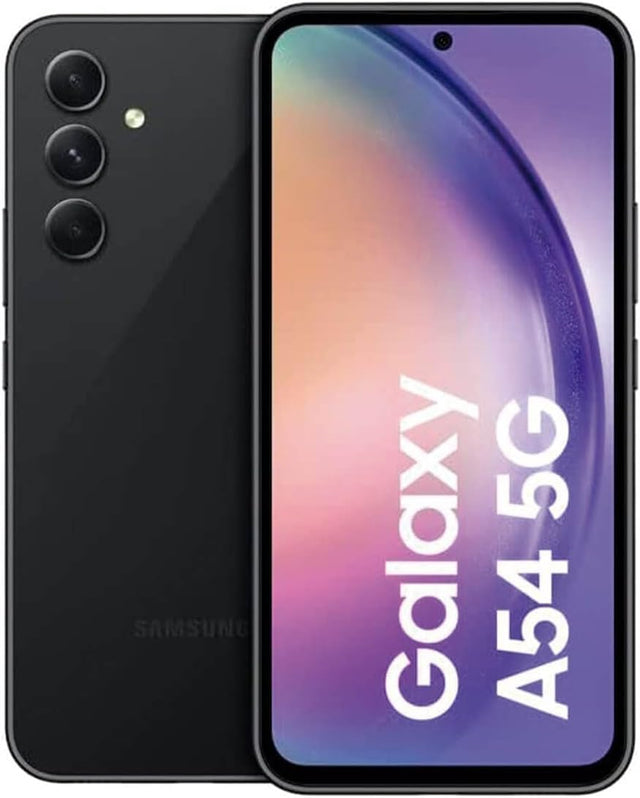 Obnovljen telefon Samsung Galaxy A54 5G 128GB A546B DS - Razred B - Črn