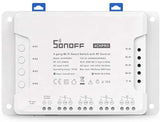 SONOFF pametno stensko stikalo Wi-Fi 4-kanalni 4CHPROR3
