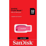 SanDisk 32GB Cruzer Blade USB-A 2.0 USB ključ (roza)